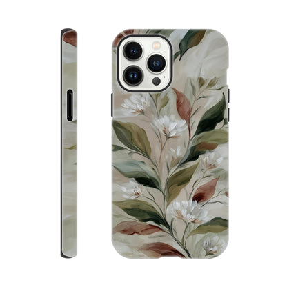 MYSTBIT ART | Gentle Flourish iPhone Case-MYSTBIT ART