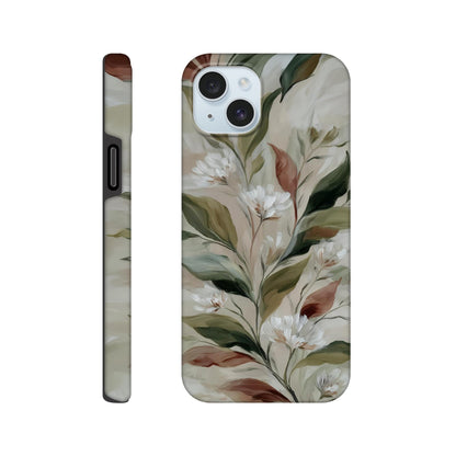 MYSTBIT ART | Gentle Flourish iPhone Case-MYSTBIT ART
