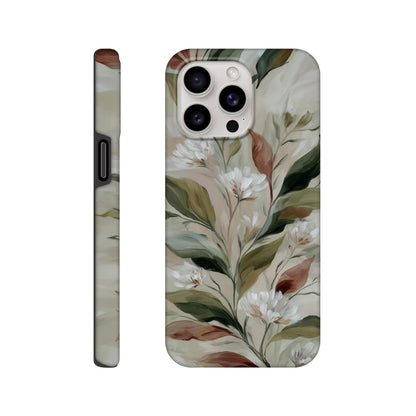 MYSTBIT ART | Gentle Flourish iPhone Case-MYSTBIT ART