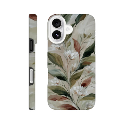 MYSTBIT ART | Gentle Flourish iPhone Case-MYSTBIT ART