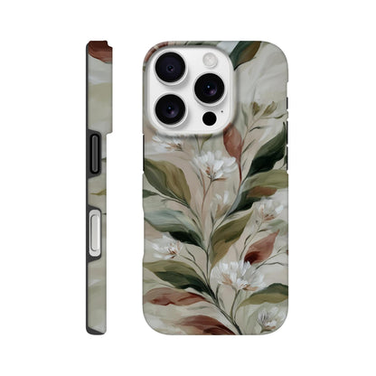MYSTBIT ART | Gentle Flourish iPhone Case-MYSTBIT ART