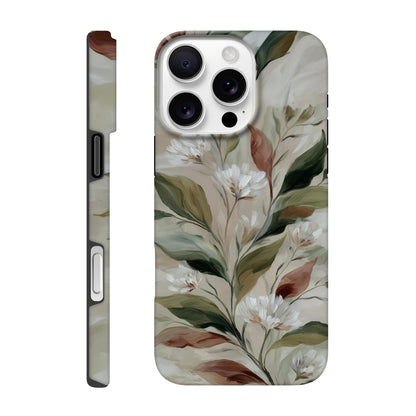 MYSTBIT ART | Gentle Flourish iPhone Case-MYSTBIT ART