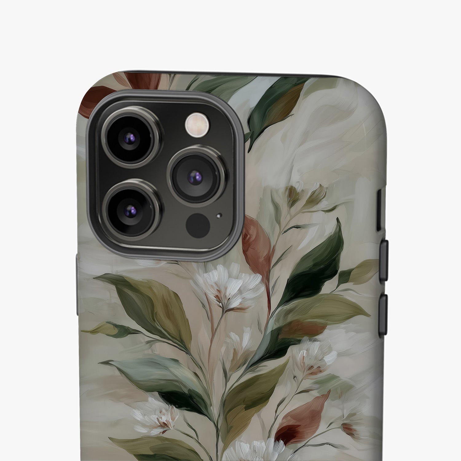 MYSTBIT ART | Gentle Flourish iPhone Case-MYSTBIT ART