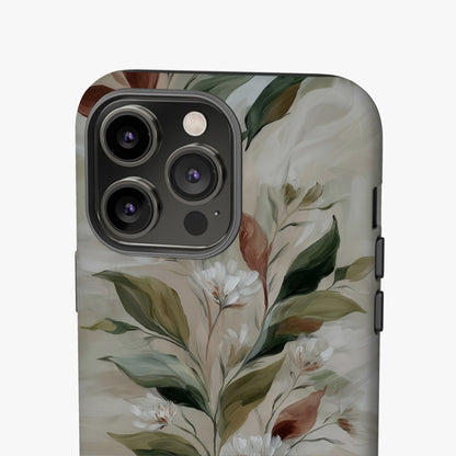 MYSTBIT ART | Gentle Flourish iPhone Case-MYSTBIT ART