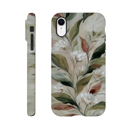 MYSTBIT ART | Gentle Flourish iPhone Case-MYSTBIT ART