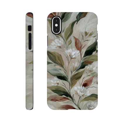 MYSTBIT ART | Gentle Flourish iPhone Case-MYSTBIT ART