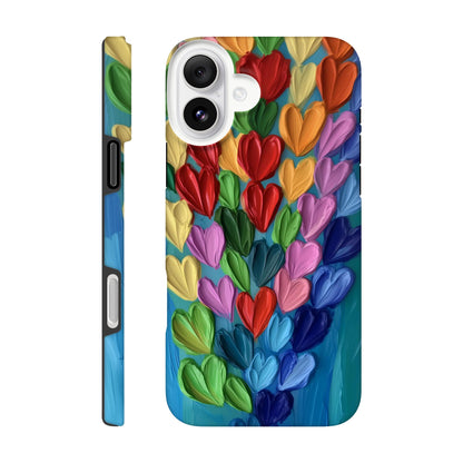 MYSTBIT ART | Hearts in Bloom iPhone Case-MYSTBIT ART