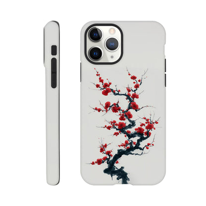 MYSTBIT ART | Ink & Blossom iPhone Case-MYSTBIT ART