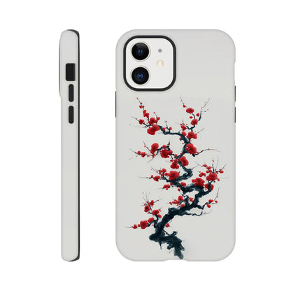 MYSTBIT ART | Ink & Blossom iPhone Case-MYSTBIT ART