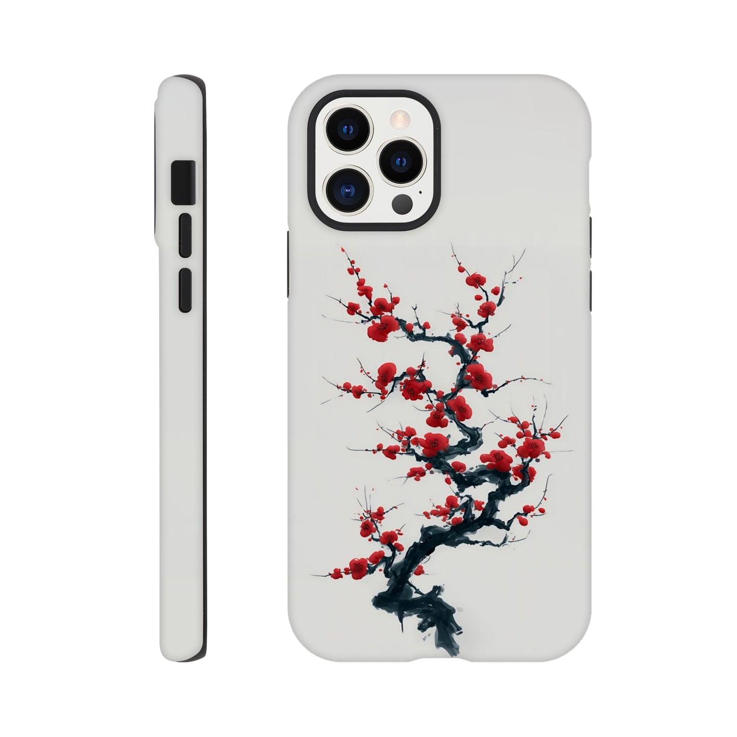 MYSTBIT ART | Ink & Blossom iPhone Case-MYSTBIT ART