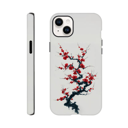 MYSTBIT ART | Ink & Blossom iPhone Case-MYSTBIT ART