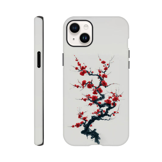 MYSTBIT ART | Ink & Blossom iPhone Case-MYSTBIT ART