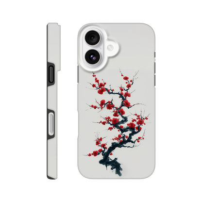 MYSTBIT ART | Ink & Blossom iPhone Case-MYSTBIT ART