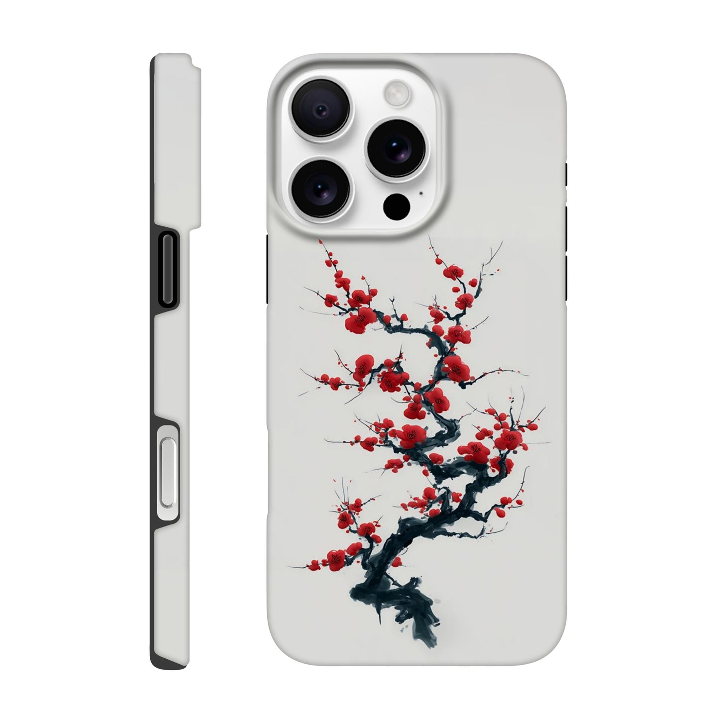 MYSTBIT ART | Ink & Blossom iPhone Case-MYSTBIT ART