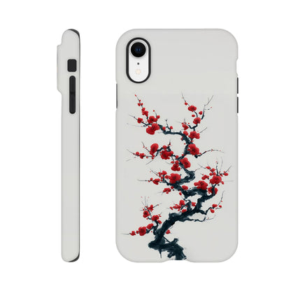 MYSTBIT ART | Ink & Blossom iPhone Case-MYSTBIT ART