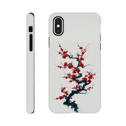MYSTBIT ART | Ink & Blossom iPhone Case-MYSTBIT ART