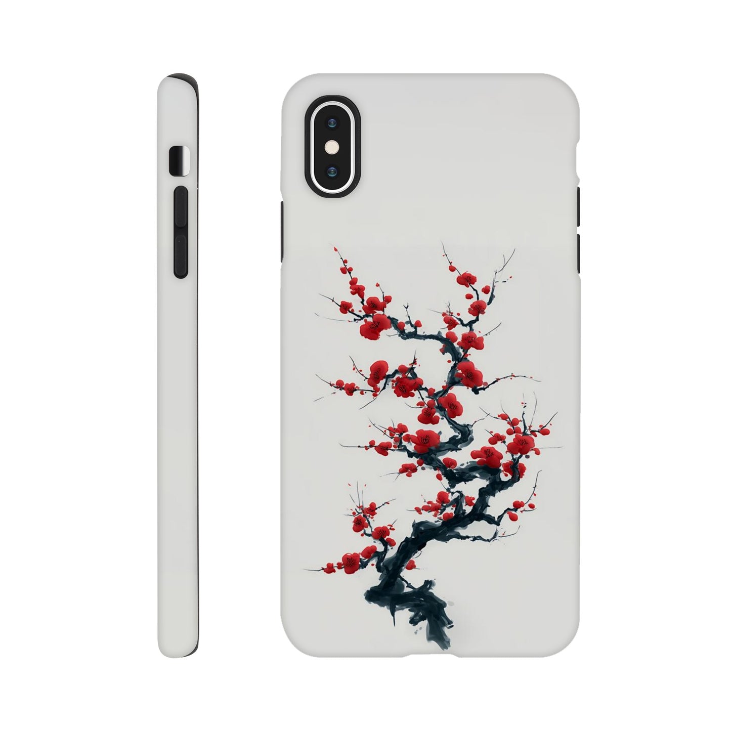 MYSTBIT ART | Ink & Blossom iPhone Case-MYSTBIT ART