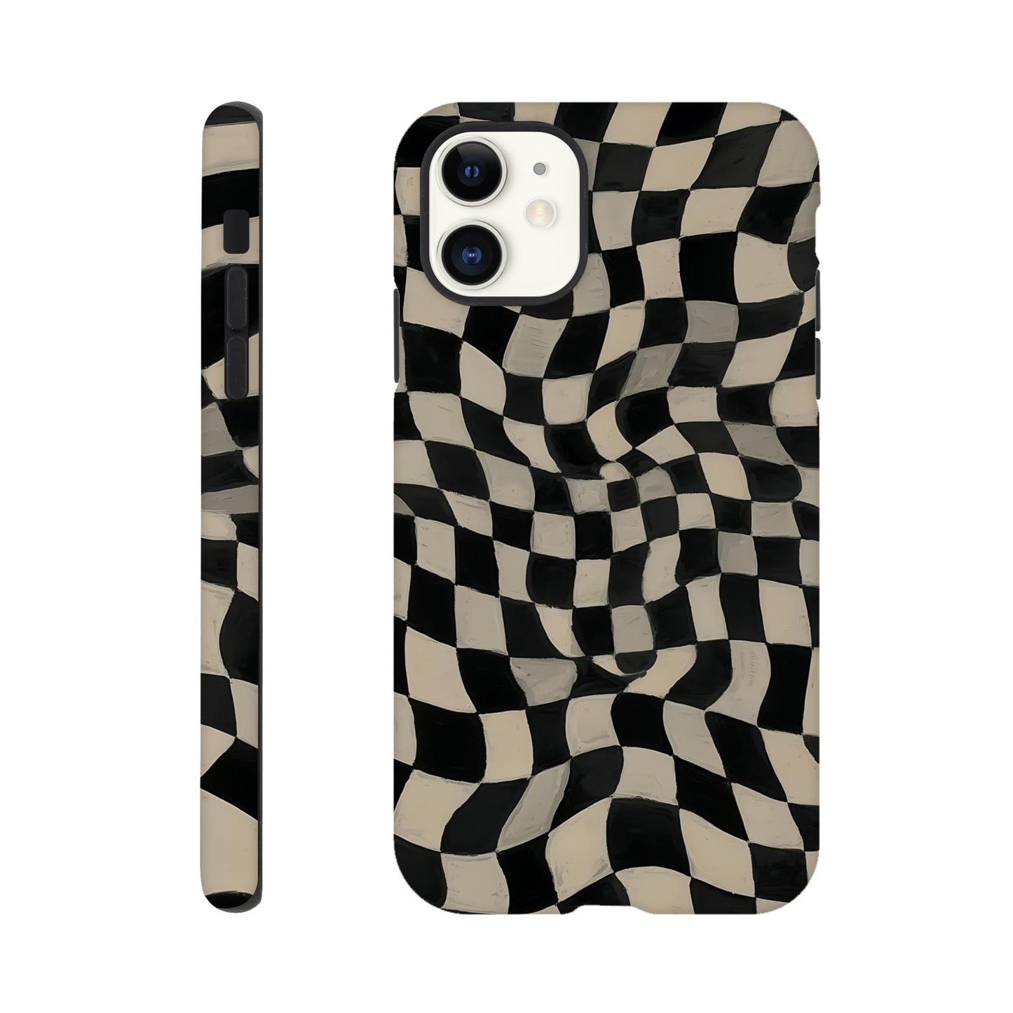 MYSTBIT ART | Mind Grid iPhone Case-MYSTBIT ART
