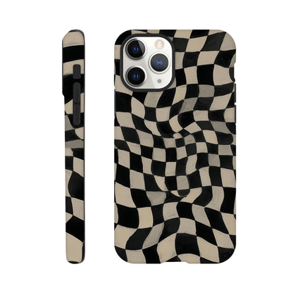 MYSTBIT ART | Mind Grid iPhone Case-MYSTBIT ART