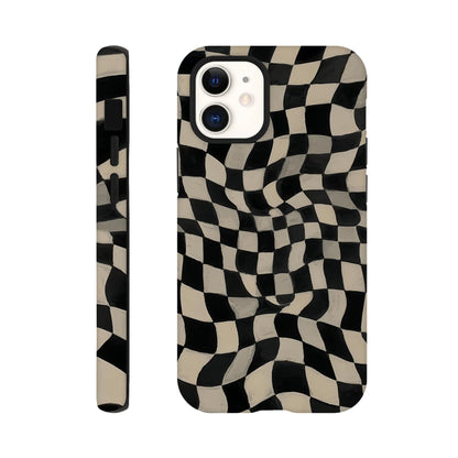 MYSTBIT ART | Mind Grid iPhone Case-MYSTBIT ART