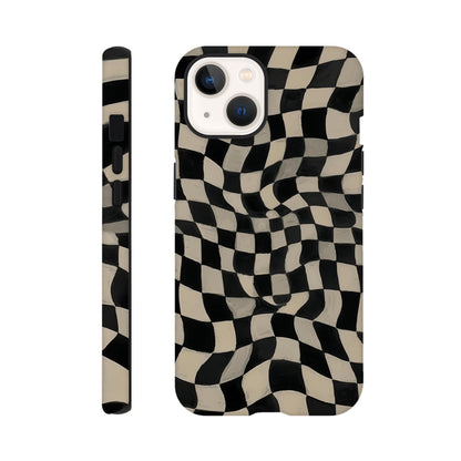 MYSTBIT ART | Mind Grid iPhone Case-MYSTBIT ART