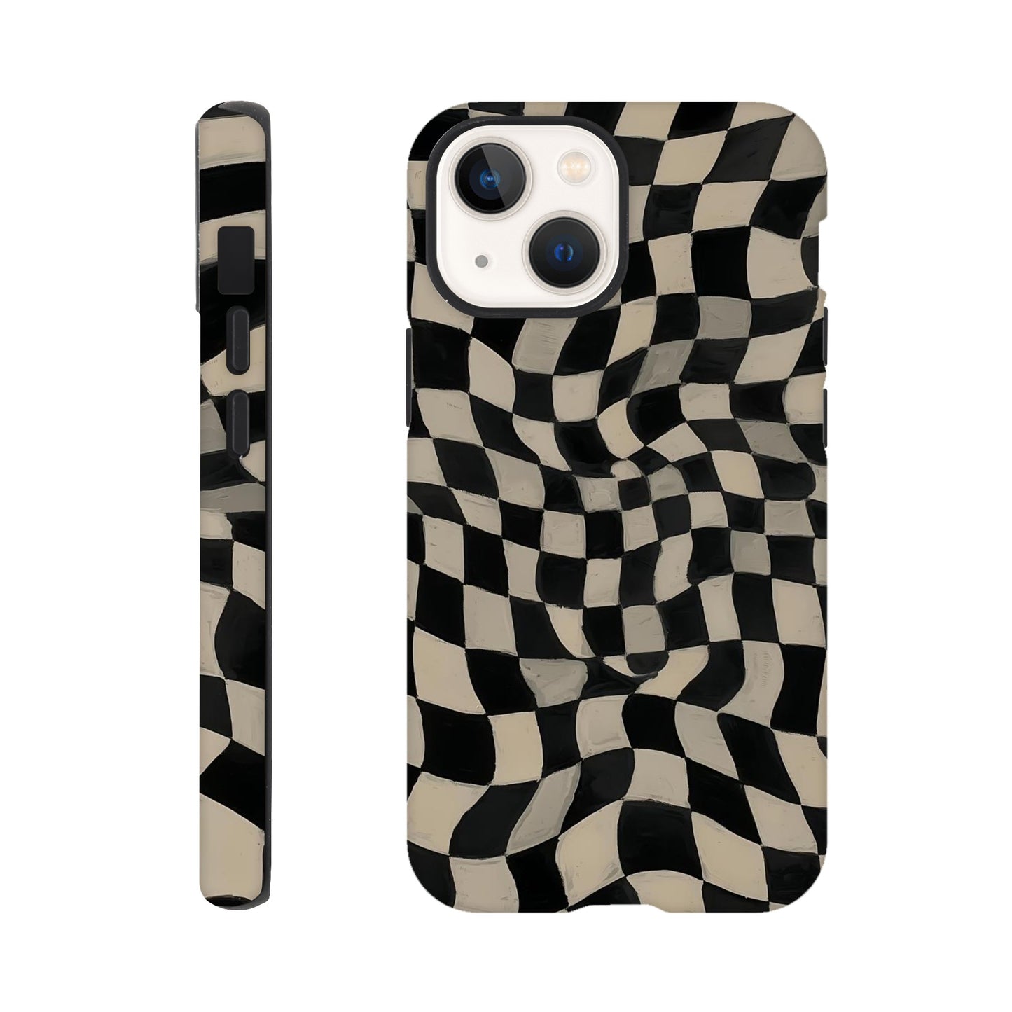 MYSTBIT ART | Mind Grid iPhone Case-MYSTBIT ART