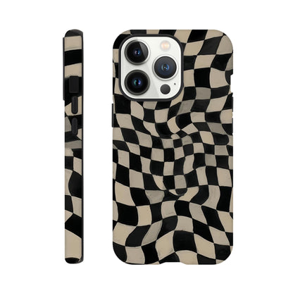 MYSTBIT ART | Mind Grid iPhone Case-MYSTBIT ART