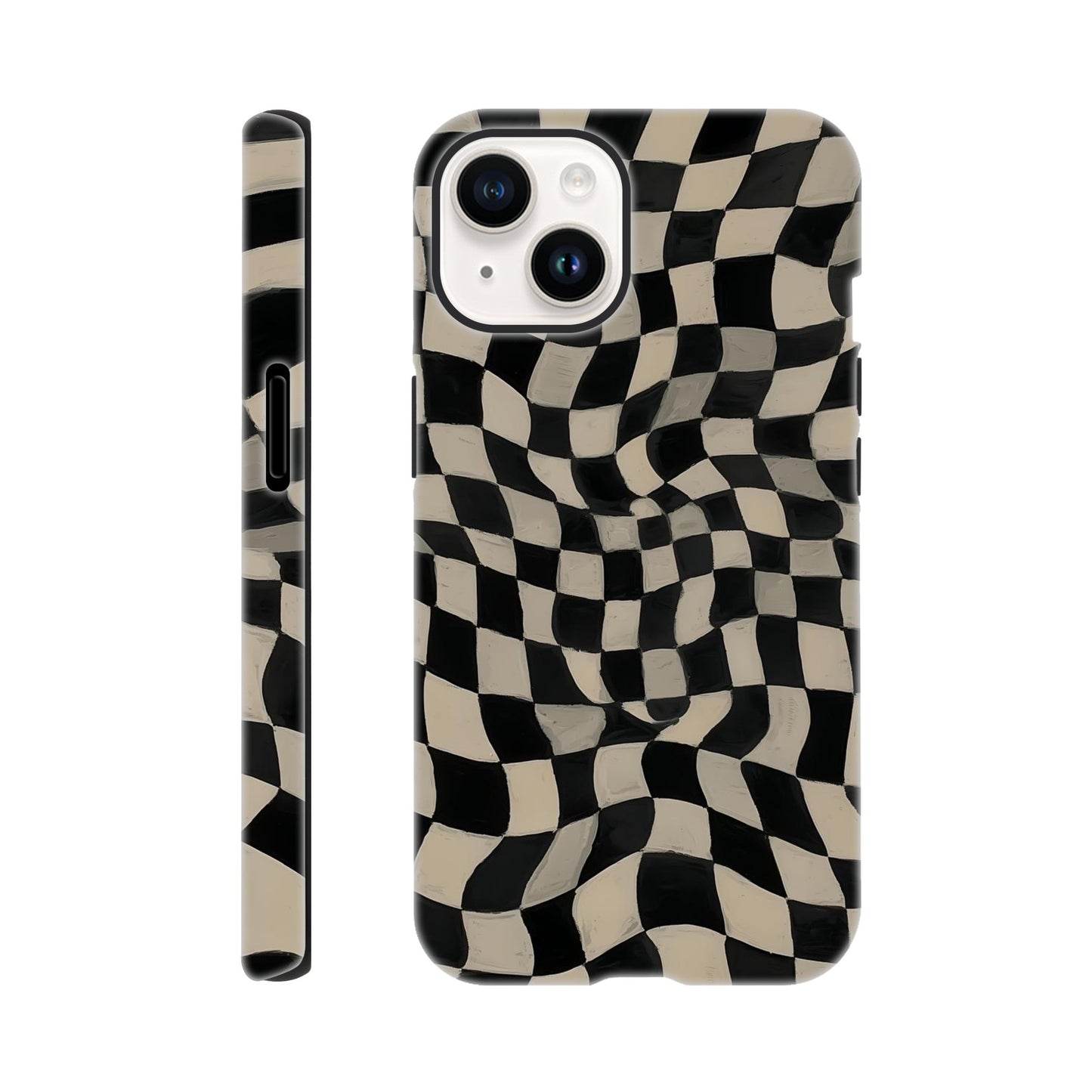 MYSTBIT ART | Mind Grid iPhone Case-MYSTBIT ART
