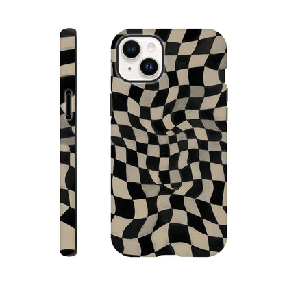 MYSTBIT ART | Mind Grid iPhone Case-MYSTBIT ART