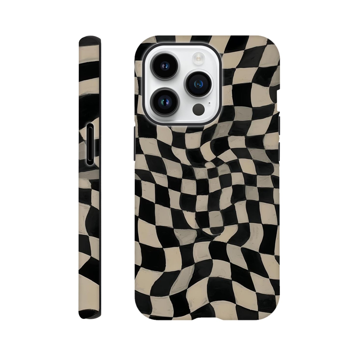 MYSTBIT ART | Mind Grid iPhone Case-MYSTBIT ART