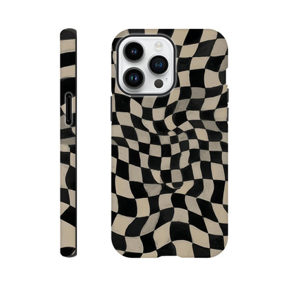 MYSTBIT ART | Mind Grid iPhone Case-MYSTBIT ART
