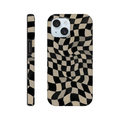 MYSTBIT ART | Mind Grid iPhone Case-MYSTBIT ART
