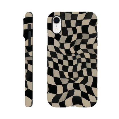 MYSTBIT ART | Mind Grid iPhone Case-MYSTBIT ART