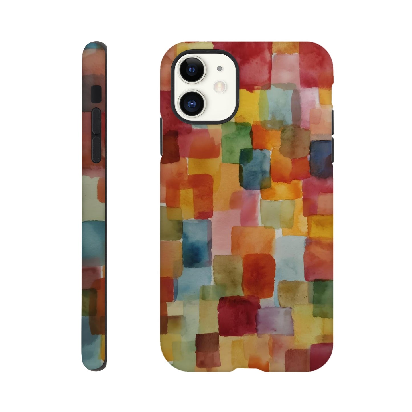 MYSTBIT ART | Pastel Poetry iPhone Case-MYSTBIT ART