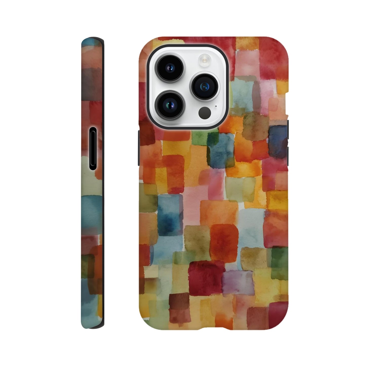 MYSTBIT ART | Pastel Poetry iPhone Case-MYSTBIT ART