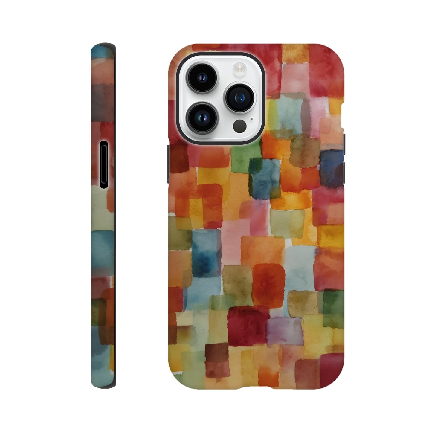 MYSTBIT ART | Pastel Poetry iPhone Case-MYSTBIT ART