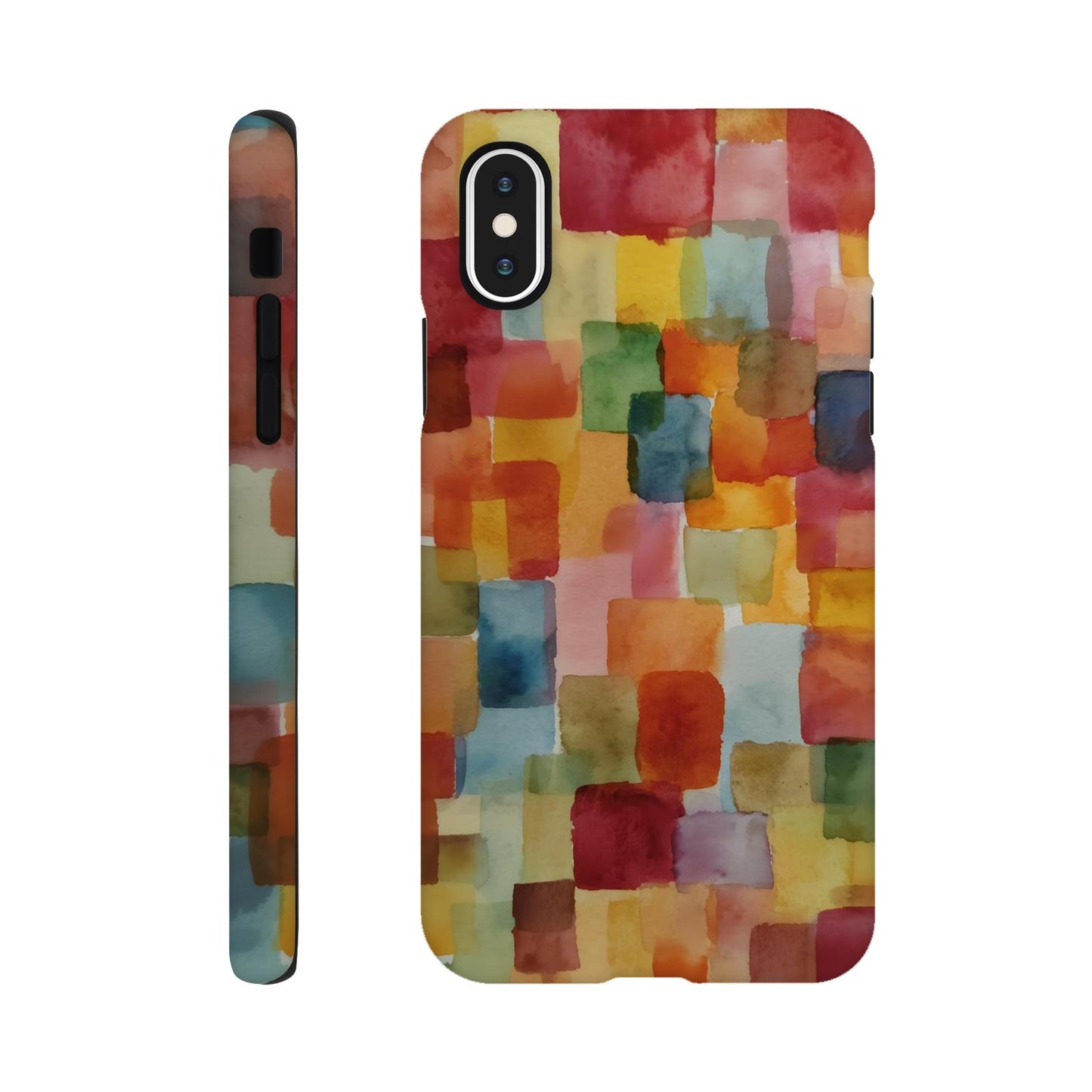 MYSTBIT ART | Pastel Poetry iPhone Case-MYSTBIT ART