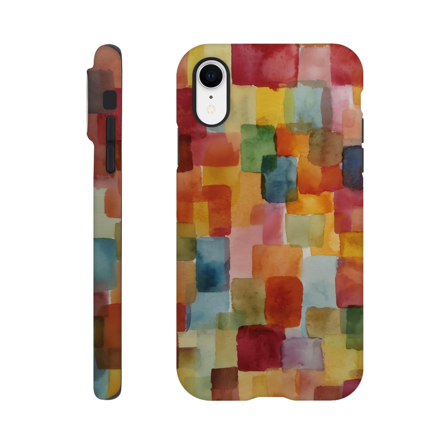 MYSTBIT ART | Pastel Poetry iPhone Case-MYSTBIT ART