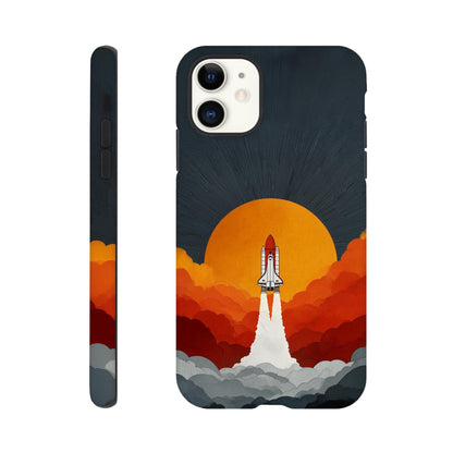 MYSTBIT ART | Retro Ignition iPhone Case-MYSTBIT ART