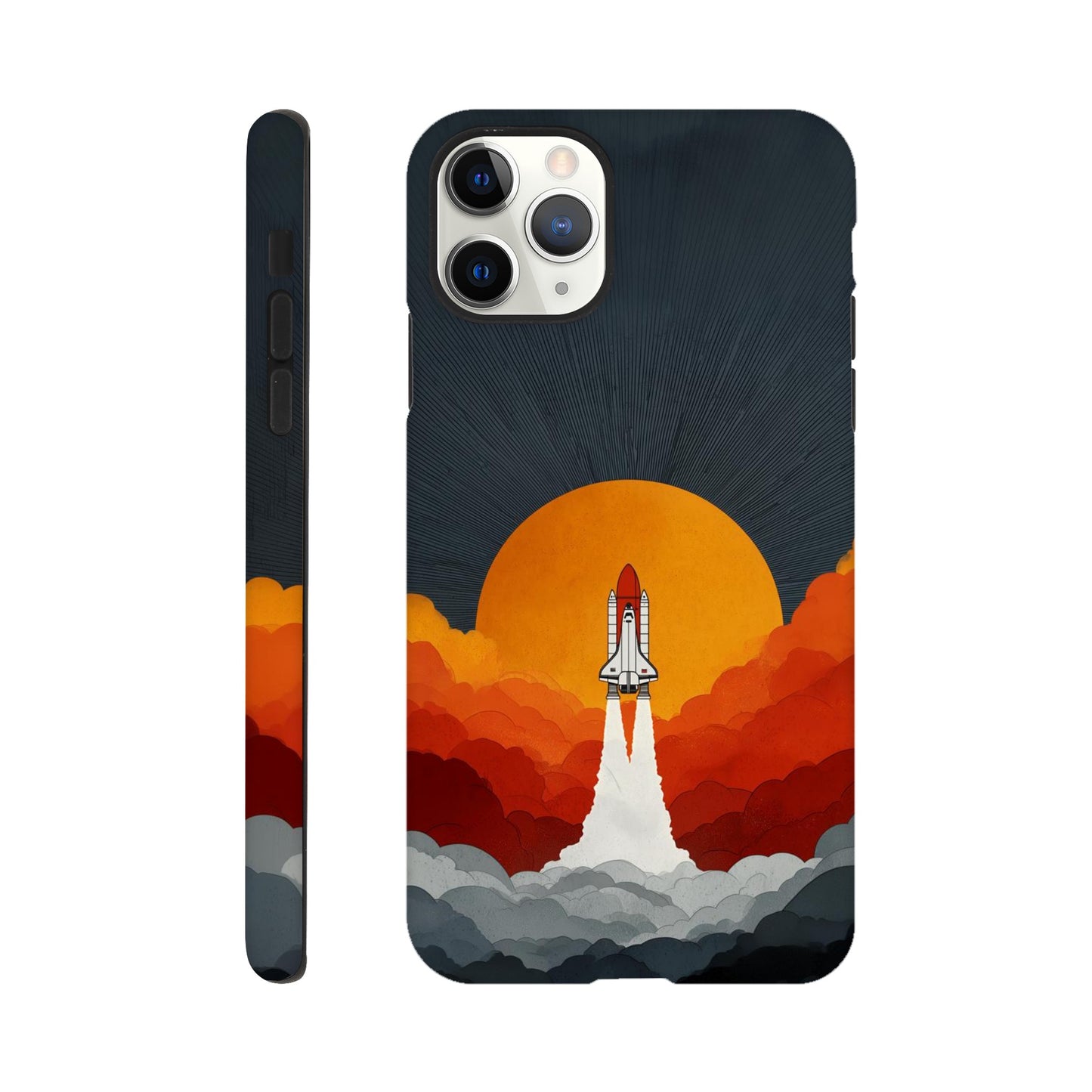 MYSTBIT ART | Retro Ignition iPhone Case-MYSTBIT ART