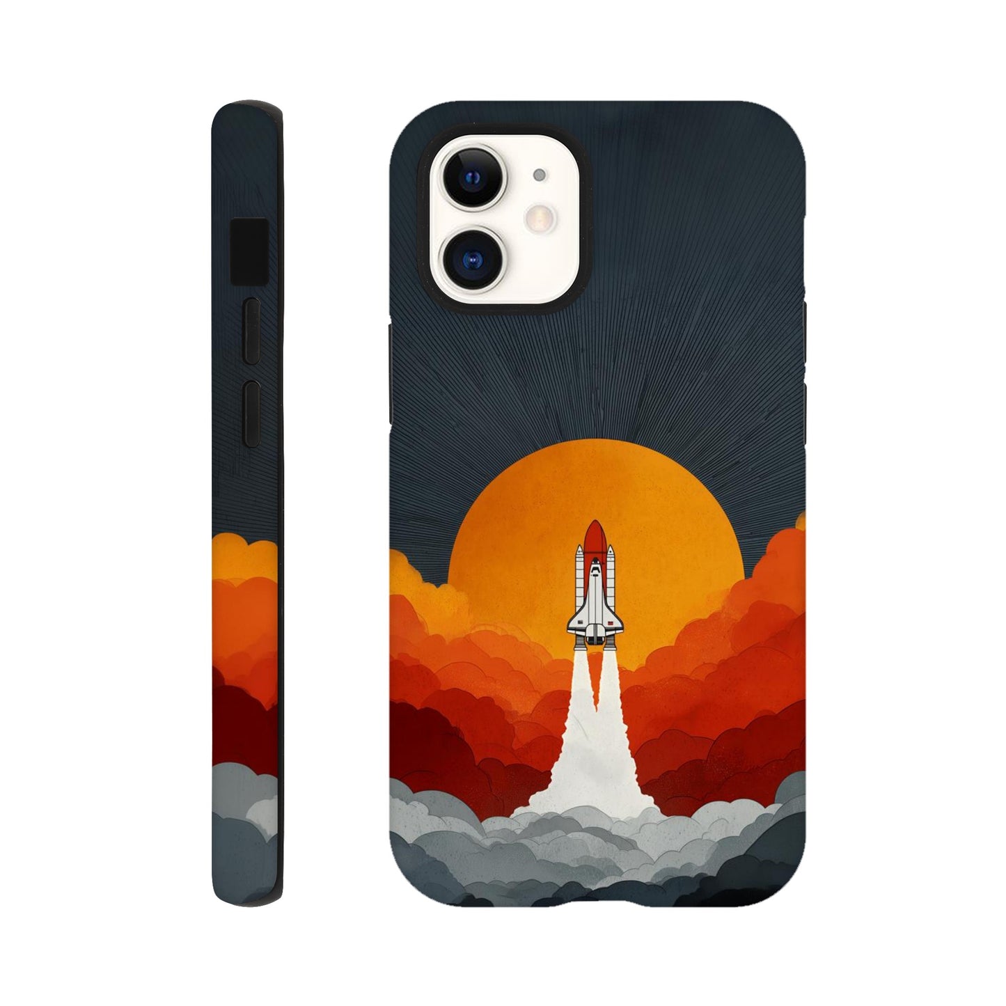 MYSTBIT ART | Retro Ignition iPhone Case-MYSTBIT ART