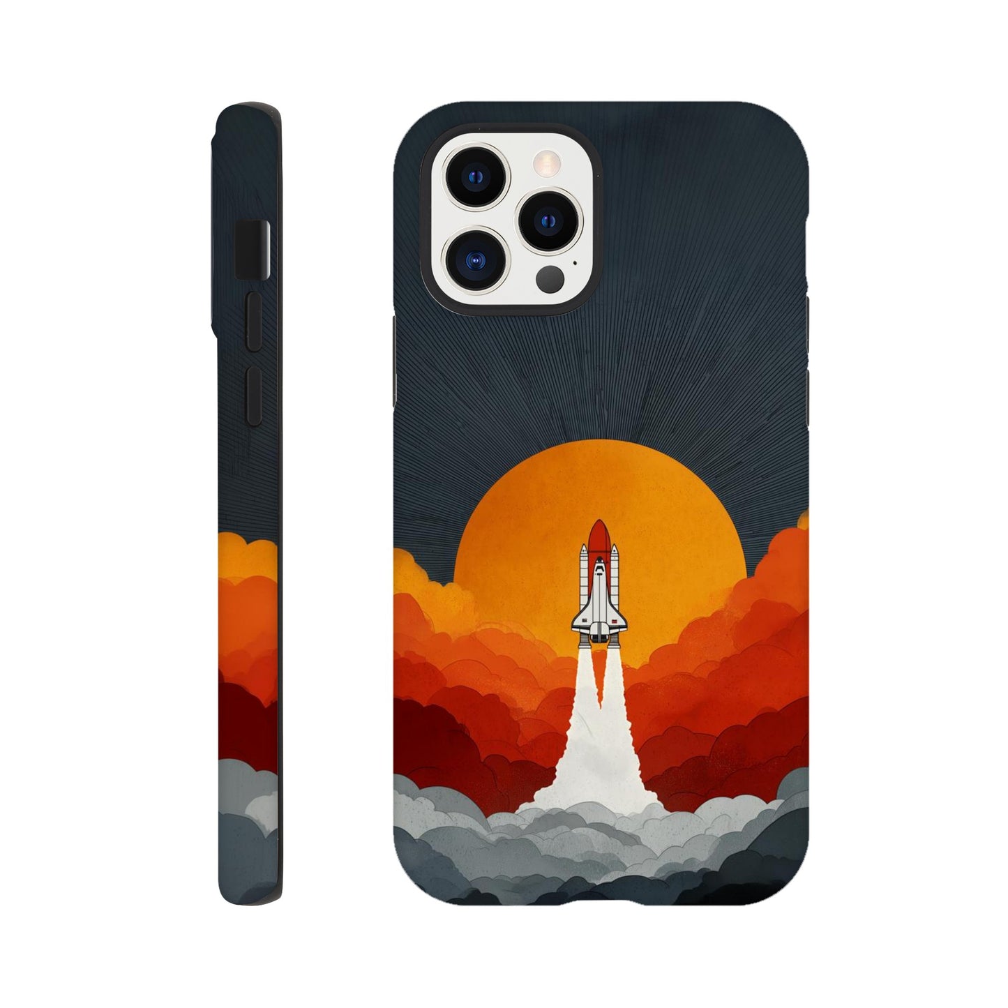 MYSTBIT ART | Retro Ignition iPhone Case-MYSTBIT ART