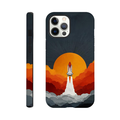 MYSTBIT ART | Retro Ignition iPhone Case-MYSTBIT ART