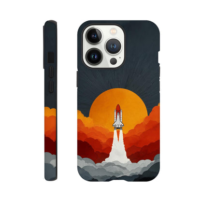 MYSTBIT ART | Retro Ignition iPhone Case-MYSTBIT ART
