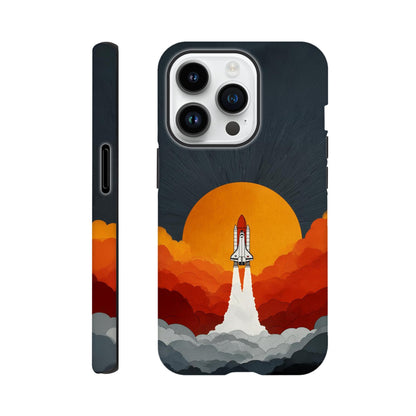 MYSTBIT ART | Retro Ignition iPhone Case-MYSTBIT ART