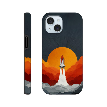 MYSTBIT ART | Retro Ignition iPhone Case-MYSTBIT ART