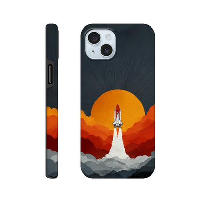 MYSTBIT ART | Retro Ignition iPhone Case-MYSTBIT ART