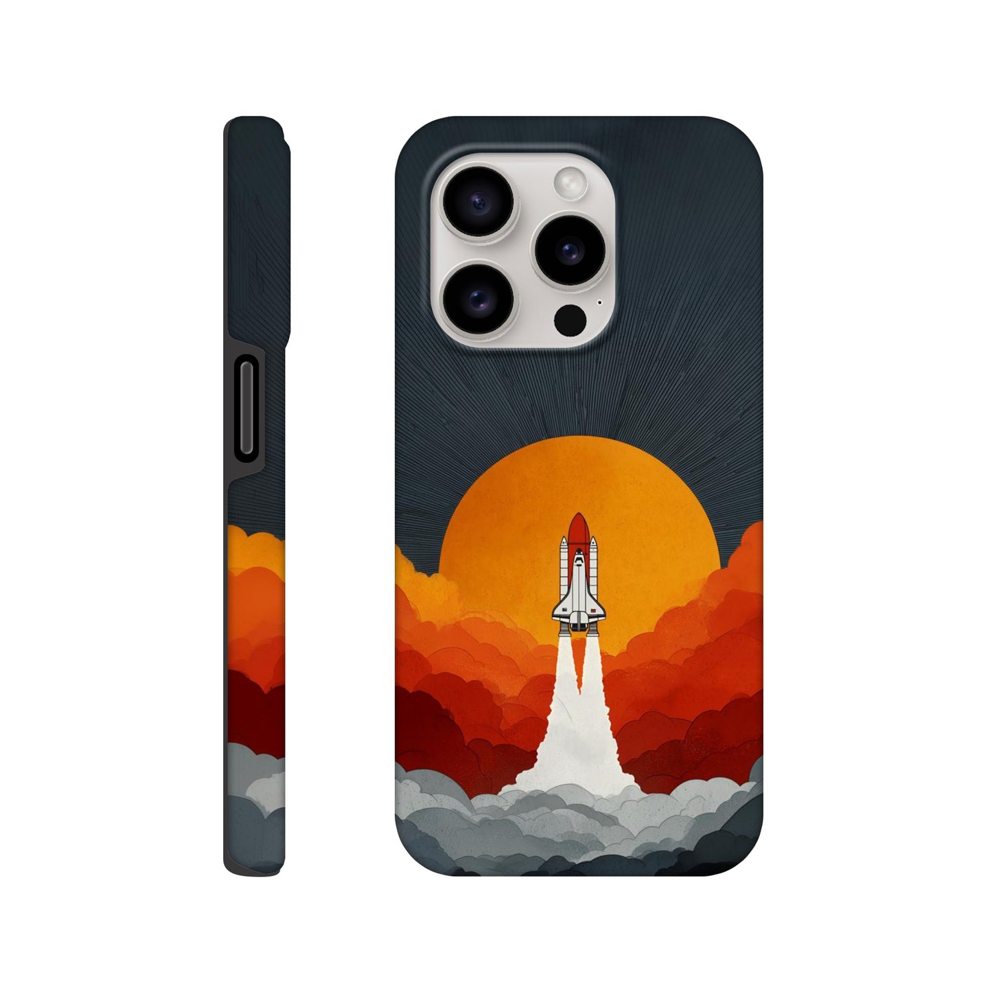 MYSTBIT ART | Retro Ignition iPhone Case-MYSTBIT ART