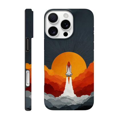 MYSTBIT ART | Retro Ignition iPhone Case-MYSTBIT ART