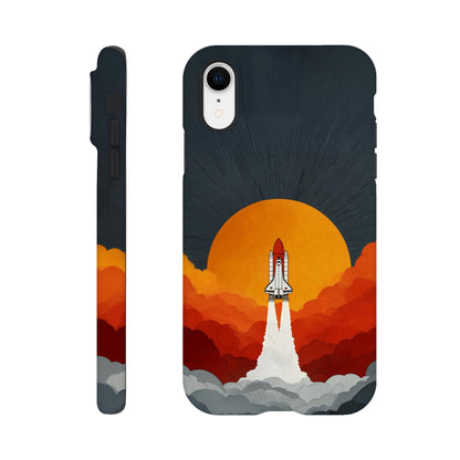 MYSTBIT ART | Retro Ignition iPhone Case-MYSTBIT ART